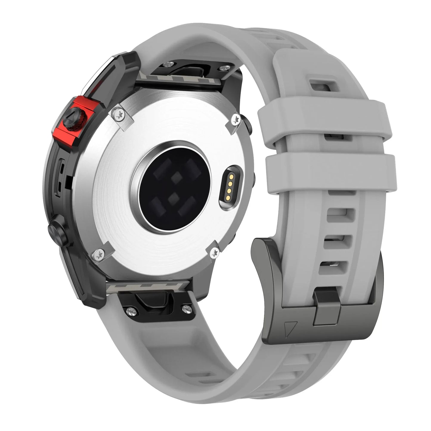 Silicone Watch Strap for Garmin Fenix 7X/7/7S/6/6X/5X/5S/3HR/945/935 – QuickFit 20/22/26mm Wrist Band