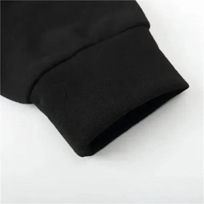 Oversized One-Piece Anime Hoodie — Unisex Cartoon Graphic Pullover Sweatshirt, Streetwear Casual Y2K Autumn Winter Fashion