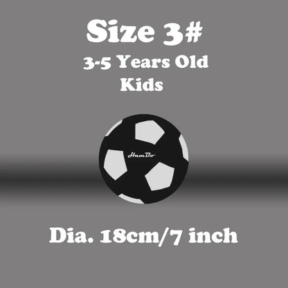 Silent Foam Soccer Ball – Size 3, 5 & 7, Mute Indoor Airless Football for Kids & Adults Fun Sports