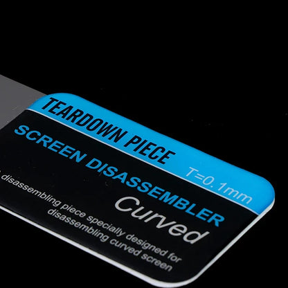 Ultra-Thin Steel Pry Card Tool – Flexible Metal Spudger for Curved LCD Phone Screen Repair & Disassembly