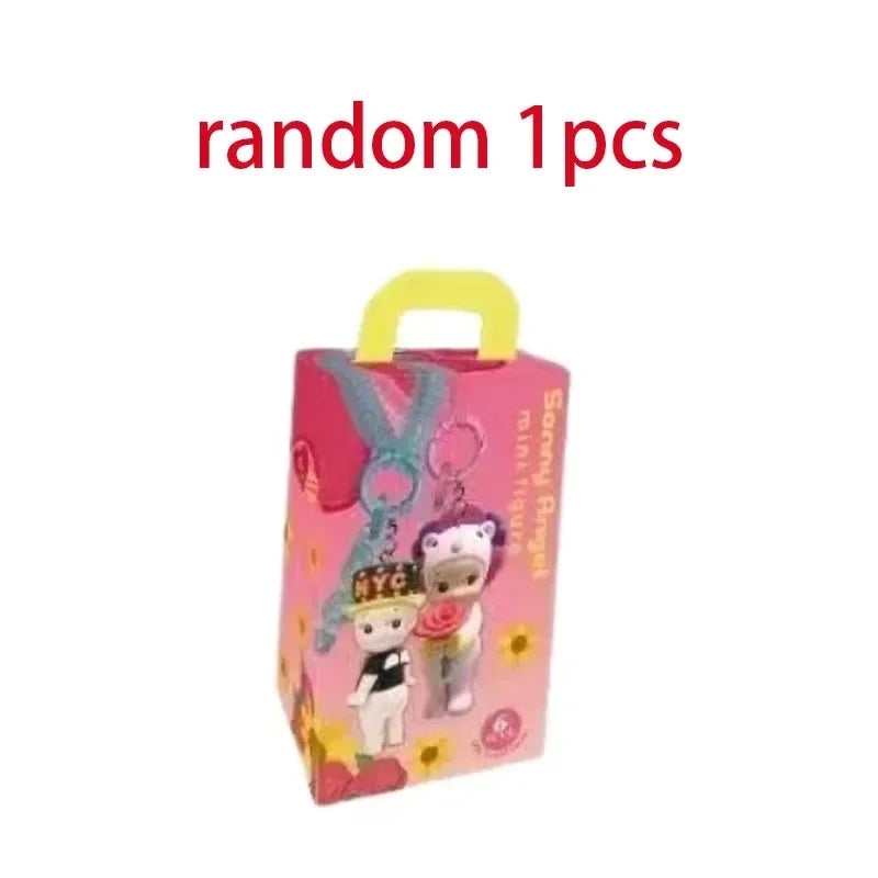 Candy House Keychain Blind Box – Cute Handmade Doll Bag Pendant for Girls