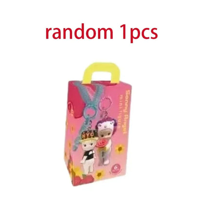 Candy House Keychain Blind Box – Cute Handmade Doll Bag Pendant for Girls
