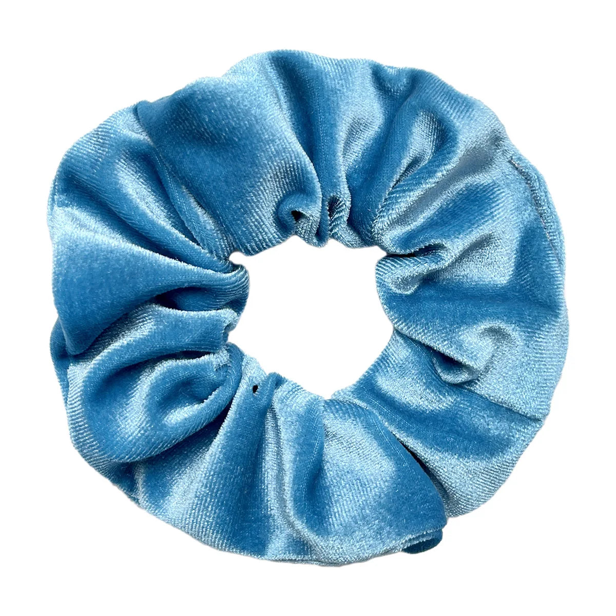 Vintage Velvet Hair Scrunchies for Women & Girls – Solid Color Ponytail Holder Elastic Hair Bands, Soft Fashion Hair Ties Accessories