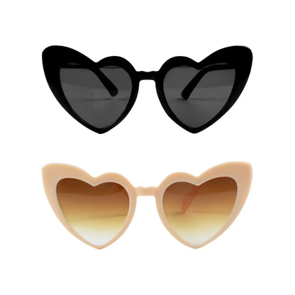 Retro Heart-Shaped Sunglasses for Women: Cat Eye Style - Wedding & Party Accessories for Decoration, Shopping, Travel