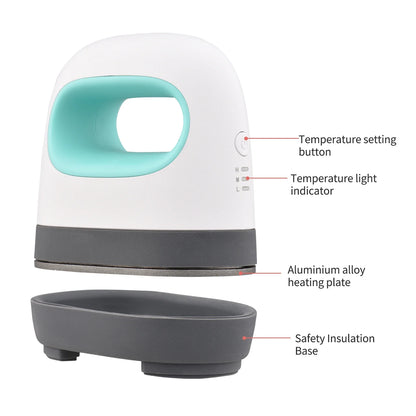 Mini Heat Press Machine – Portable T-Shirt & Vinyl Printing for DIY HTV Projects, Home & Small Business