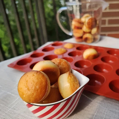 3D Ball Half-Sphere Silicone Mold — DIY Baking Tool for Pudding, Mousse, Chocolate, and Cake, Kitchen Accessories