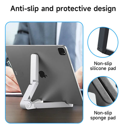 Universal Tablet Holder – Desktop Folding Stand for Samsung, Xiaomi, iPad, Easy to Carry Mobile Phone Stand