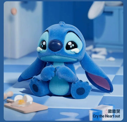 Original Pop Mart Stitch Little Emotion Series Blind Box – Stitch & Lilo Anime Figure, Mystery Box Collectible, Trendy Room Decor & Gift