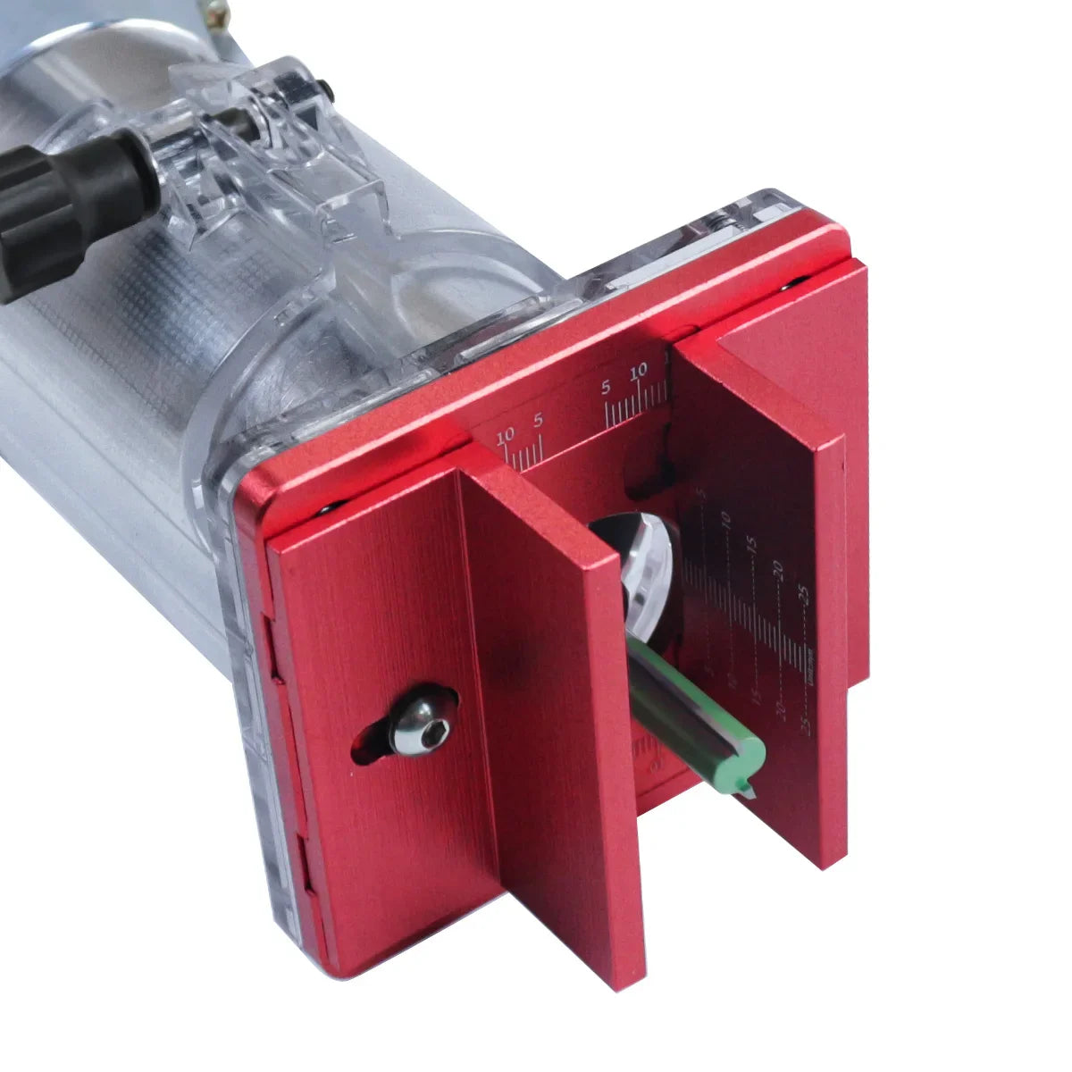 Slotting Guide Base for 65mm Trimming Machine – 2-in-1 Furniture Concealed Connector & Buckle Fastener (Wood Milling Base)