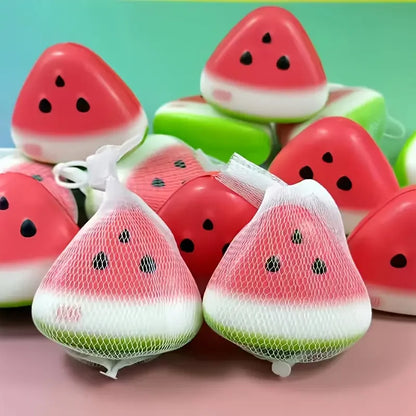 Anti-Stress Squishy Watermelon Toy – Soft Ice Skin Slow Rebound Squeeze Decompression Stress Relief Fidget Toy for Relaxation