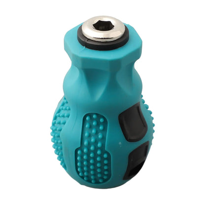 Multi-Purpose Screwdriver Bit Handle with 4mm, 5mm & 6.35mm Hex Adapter