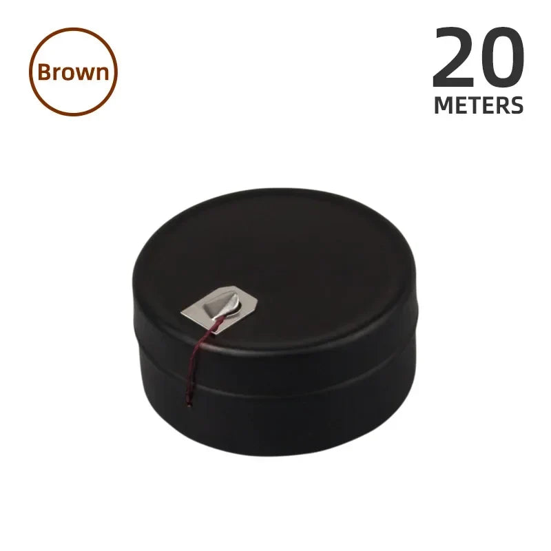 Microblading Eyebrow Mapping String - 10/20M Pre-Inked Brow Mapping Thread for Permanent Makeup Tattoo Design Tool