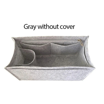 Premium Purse Insert Organizer – Felt Bag Insert with Multiple Pockets for Dior Book Tote & Small Bags