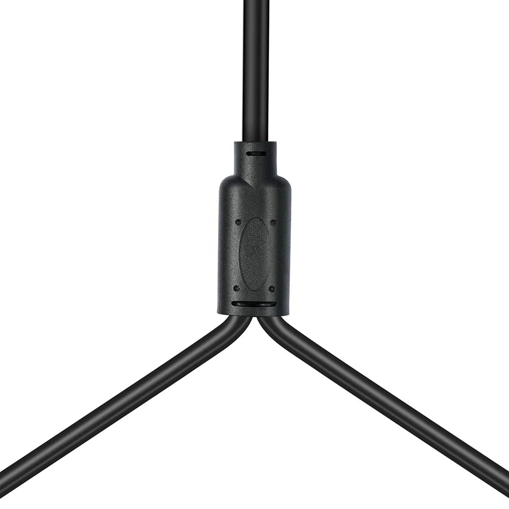 50cm XLR Splitter Cable – 1 XLR Female to 2 XLR Male Y Cable for Microphone, Amplifier & Mixer