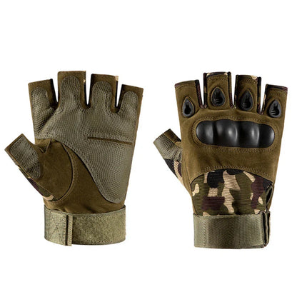Tactical Motorcycle Gloves for Men & Women – Knuckle Protection, Full Finger Hunting, Shooting, & Cycling Bike Gloves