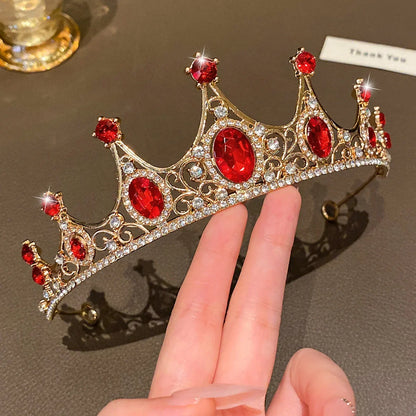 Fashionable Crown Headband - Sweet Hair Accessory for Performances & Birthdays