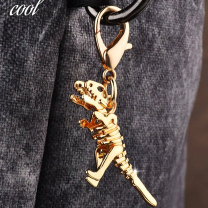 Fashion Bear Cherry Flower Keychain – Metal Y2K Letter C Bag Pendant & Car Key Ring Jewelry Gift for Women
