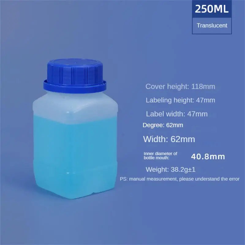 Empty Plastic Bottles 250ML/500ML/1L — HDPE Liquid, Cosmetic, Food & Chemical Storage Containers