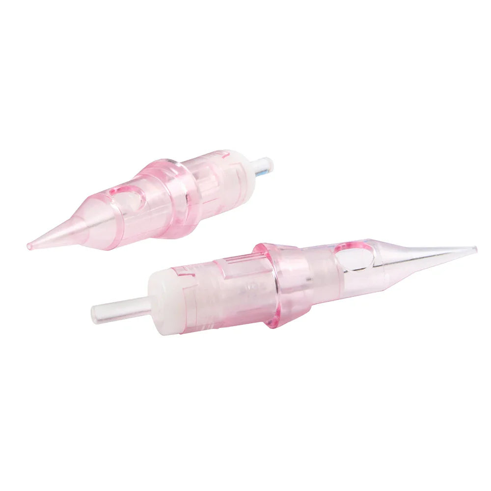 50PCS Professional 0.3MM Round Liner Tattoo Needles – Sterilized Safety Cartridges for Tattoo Machines