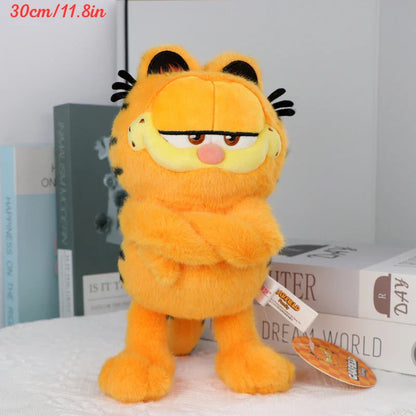 Original Garfield Family Plush Toys — Kawaii Soft Stuffed Garfield & Odie Dolls for Kids