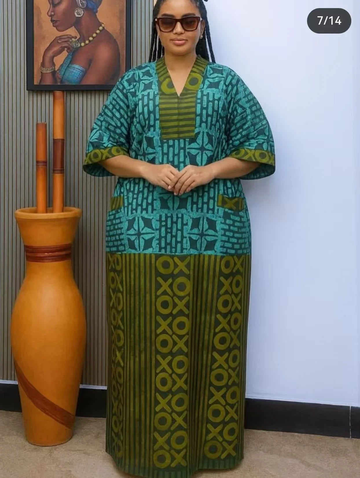2026 Plus Size African Maxi Dress - Traditional Dashiki Ankara Gown, Abaya, Kaftan & Robe for Women