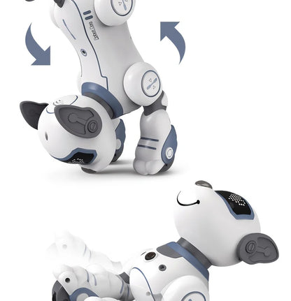 Intelligent Robot Dog Toy - Remote Control, Sing & Dance, Smart Interactive Programmable Puppy for Kids
