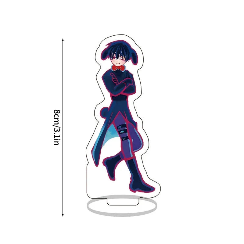 Anime Alien Stage Chibi Plush Keychain – Cute Bag Accessory Keyring Gift for Fans