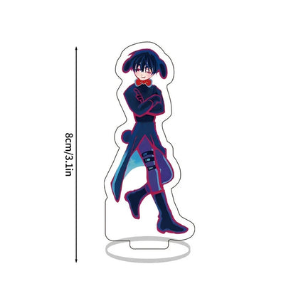 Anime Alien Stage Chibi Plush Keychain – Cute Bag Accessory Keyring Gift for Fans