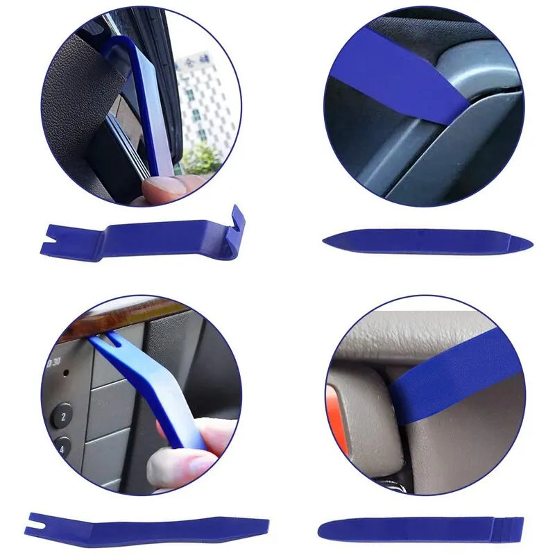 5-Piece Car Audio Trim Removal Tool Kit: Anti-Scratch Pry Set for Car Door Panels and Dashboards