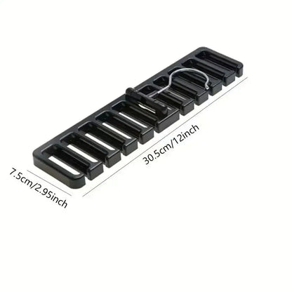 Rotating Tie & Belt Hanger — Multifunctional Scarf Organizer for Home Closet Storage