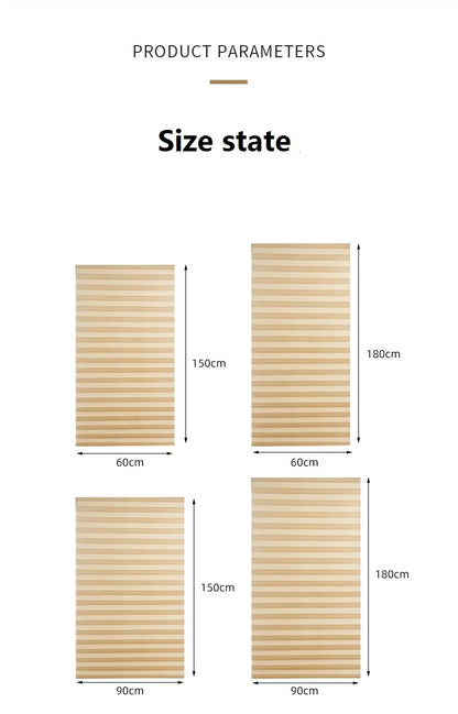 Zebra Window Blinds – Room Darkening Roll-Up Shades for Windows and French Doors – Ideal for Kitchen and Bathroom