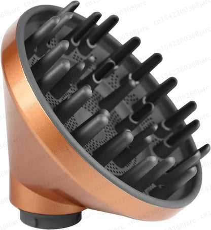 Hair Styler Nozzle for Dyson Airwrap HS01/HS05 – Multi Hair Curler & Smoothing Brush Accessory