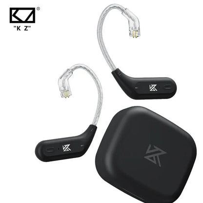 KZ AZ09 HD Bluetooth Earphones – Wireless HIFI Ear Hook Headset with Charging Case, Compatible with KZ EDXPRO ZSNPRO ZS10PRO