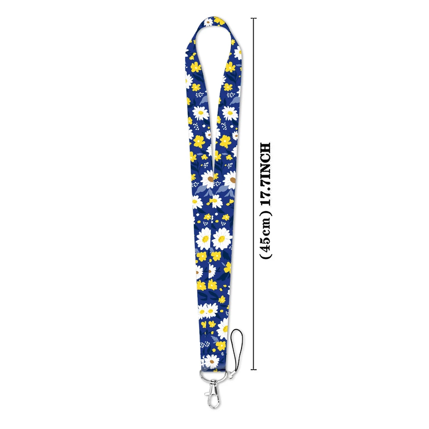 Cartoon Butterfly Lanyard for Keys – Neck Strap ID Badge Holder, Phone USB Keychain Accessories