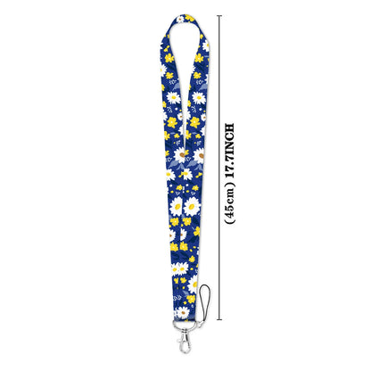 Cartoon Butterfly Lanyard for Keys – Neck Strap ID Badge Holder, Phone USB Keychain Accessories