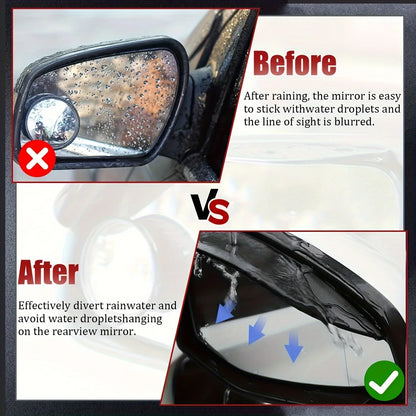 Silicone Car Side Mirror Rain Covers – Compact, Practical Windshield Protection for Rainy Days
