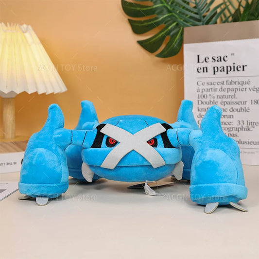 Metagross Pokémon Plush Toy – 30x22x13cm Stuffed Doll for Kids Christmas Gift