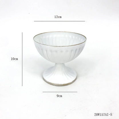 Metal Flower Vase & Candle Holder — Table Centerpiece for Wedding, Anniversary, Party & Hanging Decorations