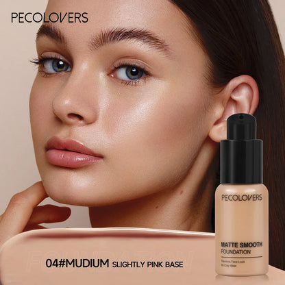 Full Coverage Concealer Foundation – Long-Lasting Waterproof Matte Finish for Natural Flawless Daily Makeup
