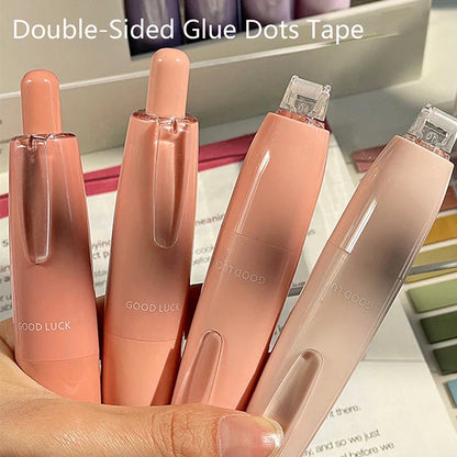 4pcs Double-Sided Adhesive Dots Tape – Strong Permanent Bonding for Crafts, Scrapbooking, Home, Office & Students