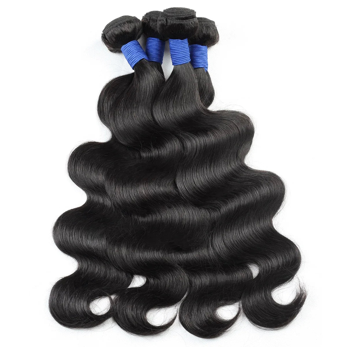 38-40 Inch Body Wave Bundles – Brazilian Remy 100% Unprocessed Human Hair Weave Extensions, Double Drawn