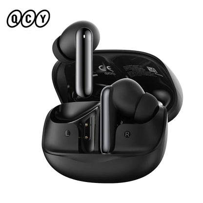 QCY Melobuds N50 Wireless Earphones – Bluetooth 5.4, ANC, 6-Mic Clear Call, Multipoint Connection Earbuds