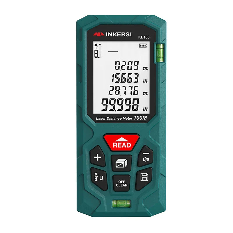 INKERSI Laser Rangefinder Digital Tape Measure 40M/70M/120M High Precision Distance Meter