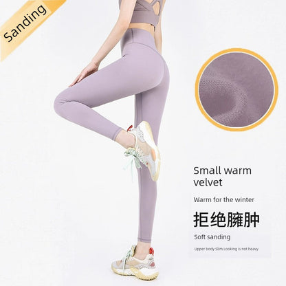 Maxrun Plus Size High Waist Workout Pants – Hip Lifting and Belly Control Fitness Leggings