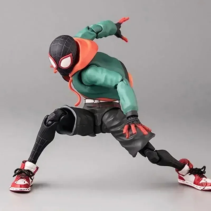 2024 Spider-Man & Gwen Action Figures — Spider-Verse Collection with Miles Morales Sentinel | Anime Toys Christmas Gift