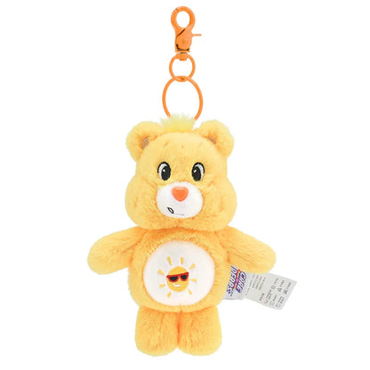 Care Bears Rainbow Plush Keychain - Kawaii Sound Toy Bag Charm & Birthday or Christmas Gift