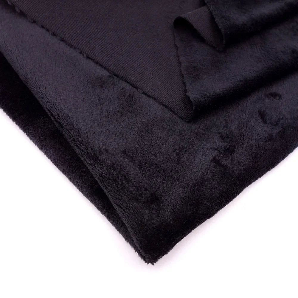 160CM/63" Wide Minky Plush Fabric – Super Soft Flannel Fabric for DIY Dolls, Toys, and Crafts, Sold by the Meter