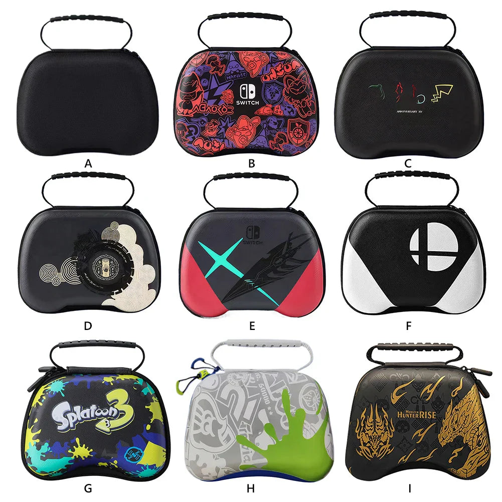 EVA Carrying Case for Xbox ONE S/X – Portable Storage Handle Bag, Shockproof Protective Case for PS5, PS4, PS3 & NS Switch Pro