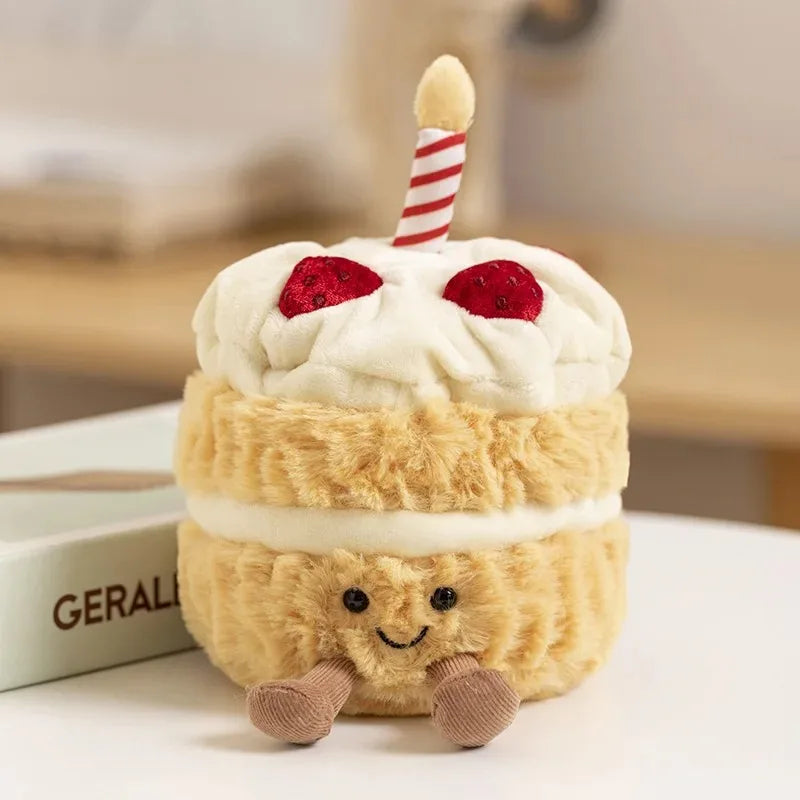 Bathrobe Bear & Rabbit Plush Toy Backpack Charm – Cute Cartoon Plush Gift for Birthday & Christmas