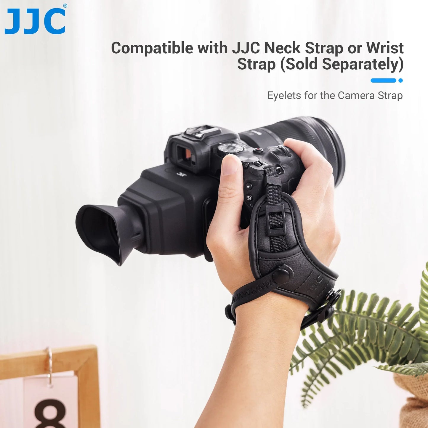 JJC 3X LCD Viewfinder Extender – Collapsible Eyecup for 3.0" Screen, Compatible with Nikon Z30, Sony ZV-1, RX100 & Canon G7X